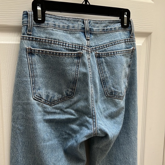 OAK + FORT Blue Mom Jeans - Picture 6 of 10